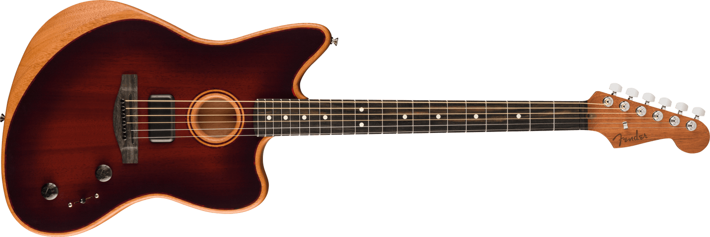 American Acoustasonic® Jazzmaster® 全桃花心木