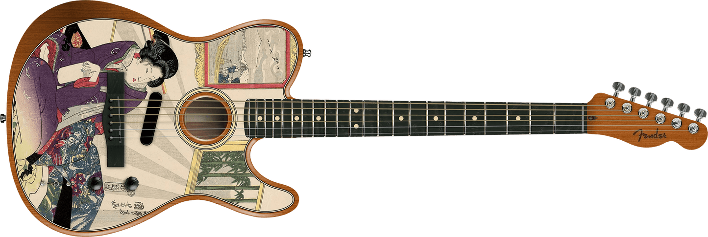 Fender® Acoustasonic Telecaster Kuniyoshi Collection