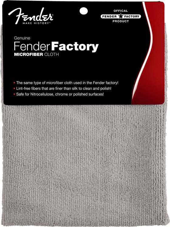 Fender® Factory 超细纤维布