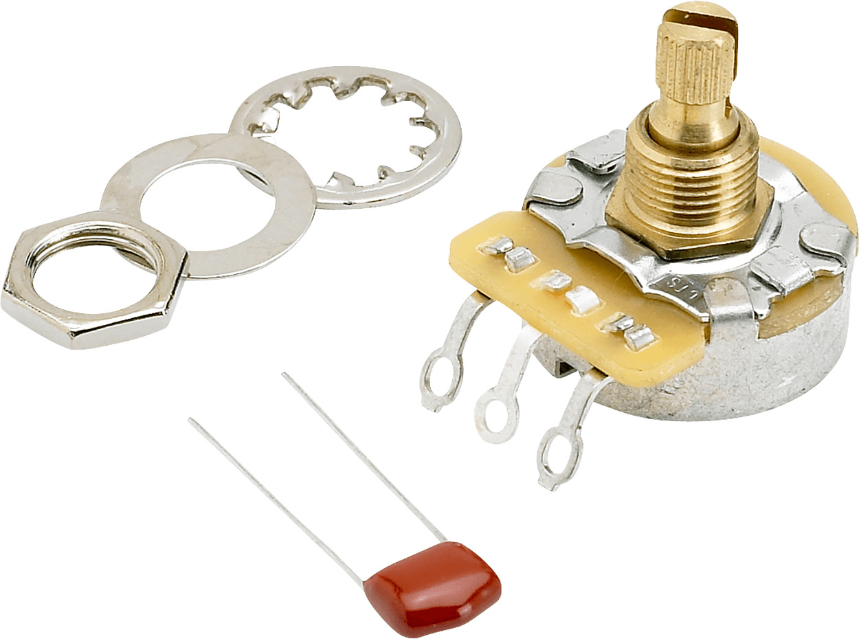 250K No-Load Split Shaft Potentiometer (Tone)