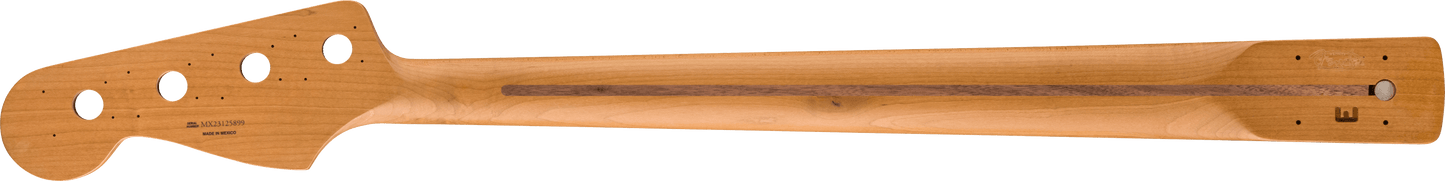 缎面烤枫木 Jazz Bass® 琴颈,20 个大号品丝,12 英寸,枫木,扁平椭圆形