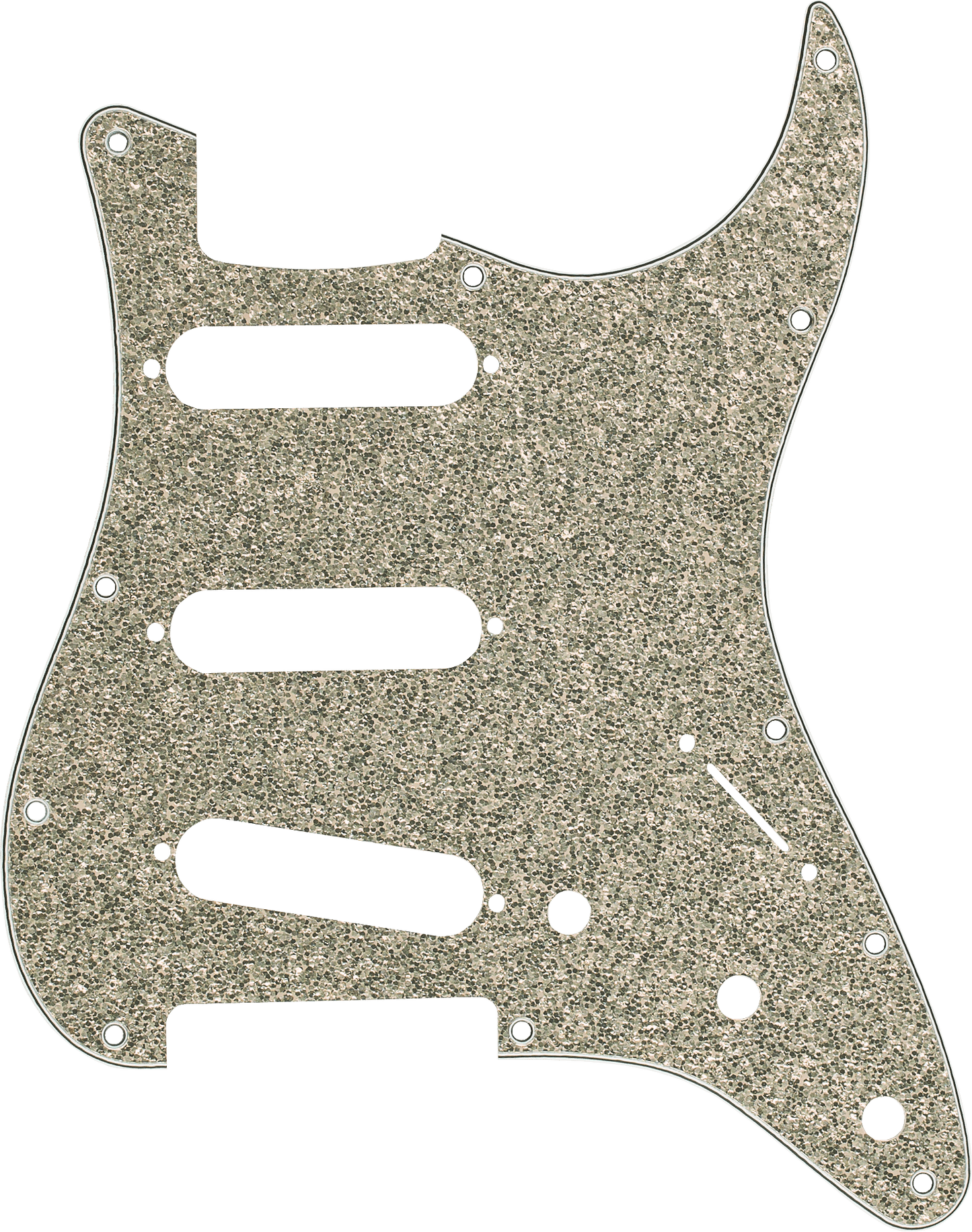 11-Hole Modern-Style Stratocaster S/S/S Pickguards