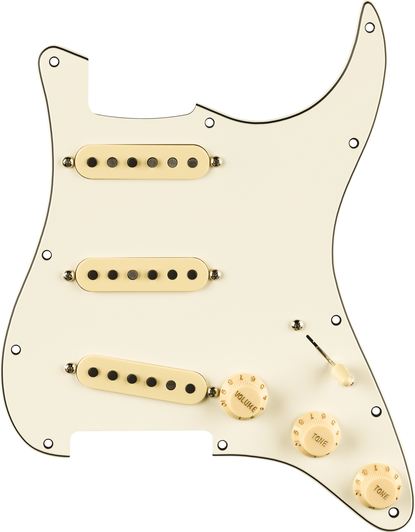 Pre-Wired Strat® Pickguard, Pure Vintage '59 w/RWRP Middle
