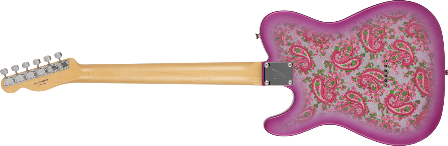 日本制造 限量版 Telecaster® 粉色佩斯利花纹