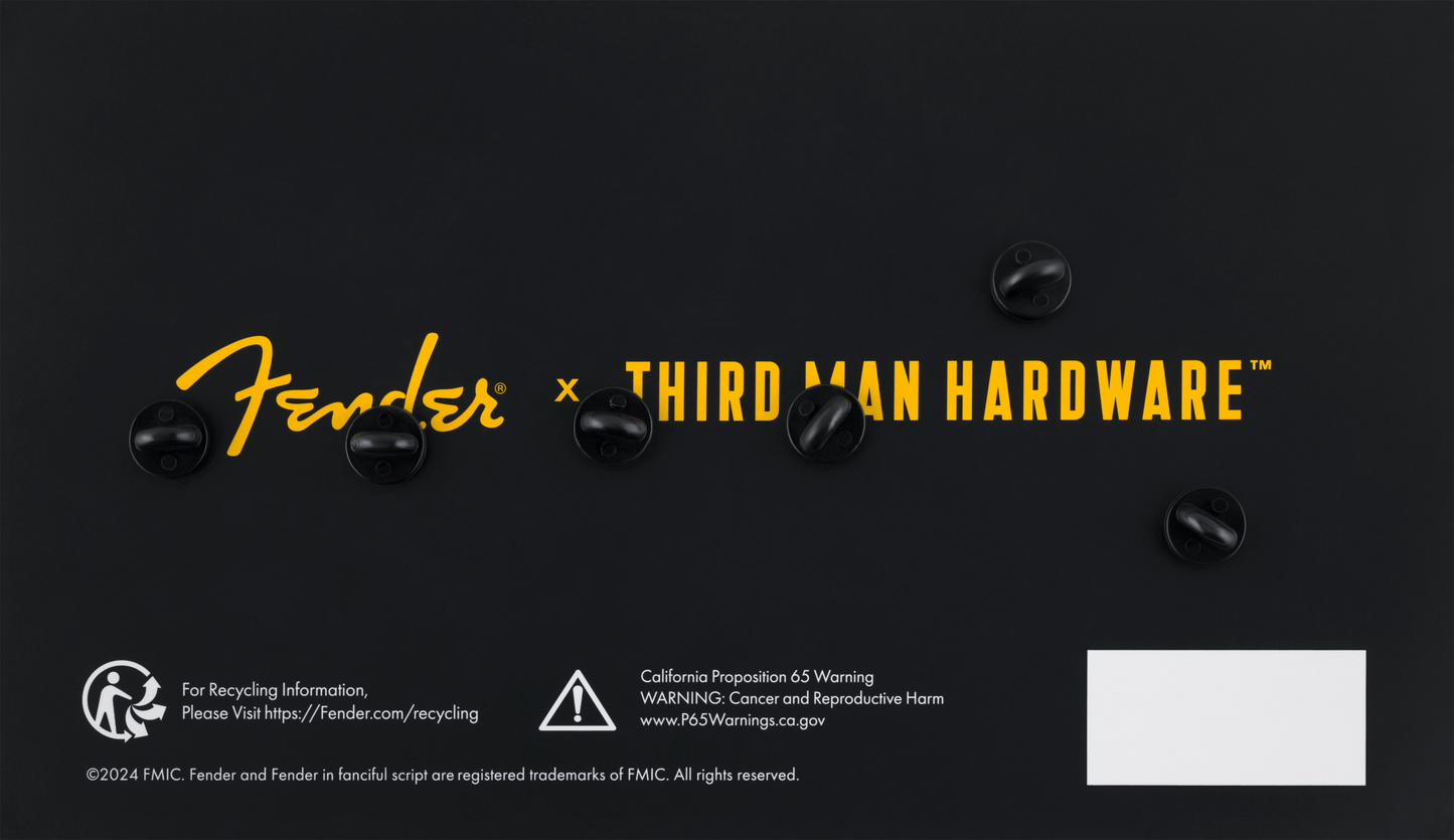 Fender® x Thirdman Hardware™ Lapel Pin Set