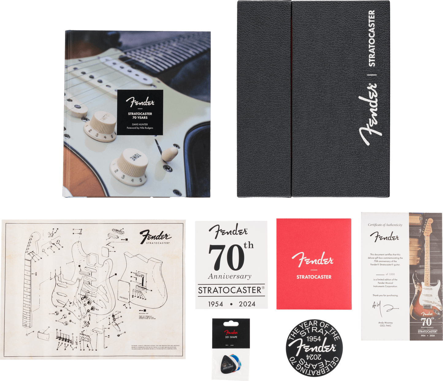 Fender Stratocaster® 70周年豪华版