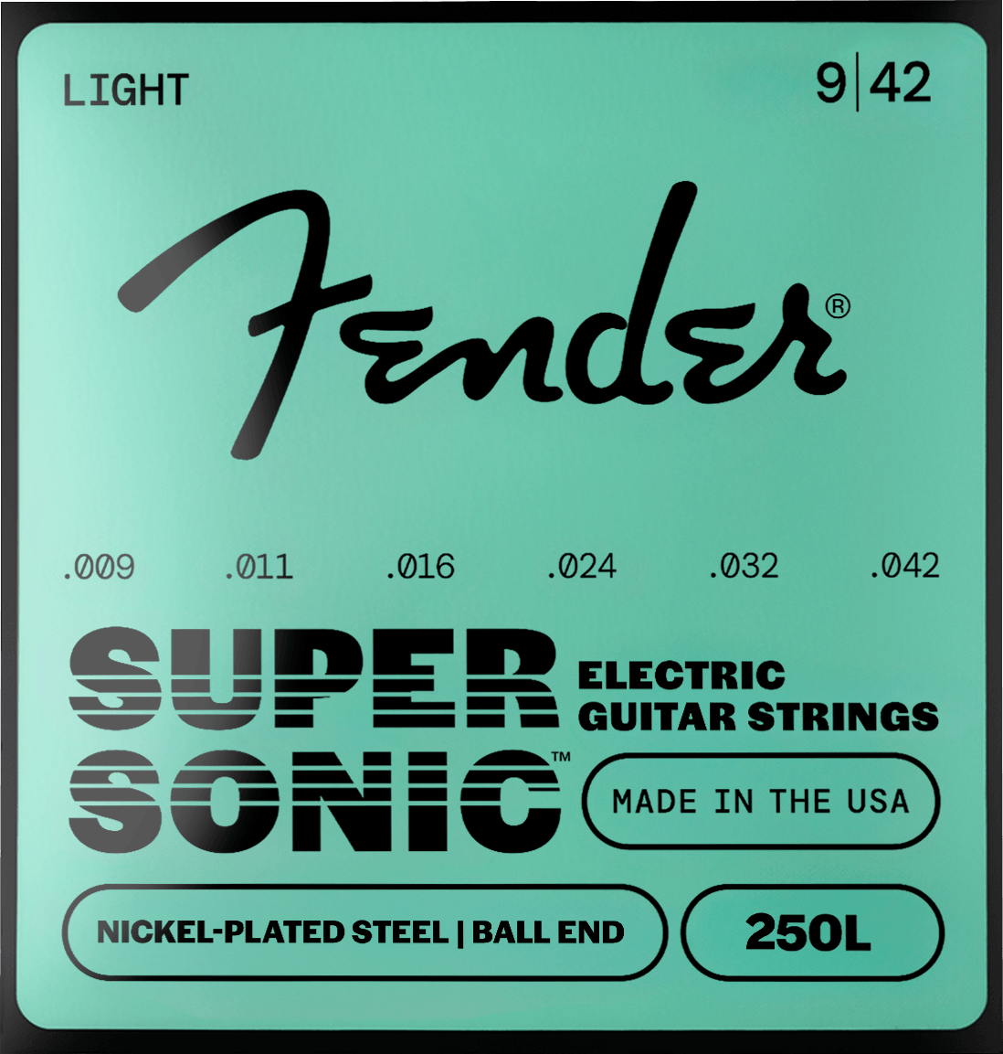 SuperSonic™ 250 Nickel-Plated Steel Guitar Strings