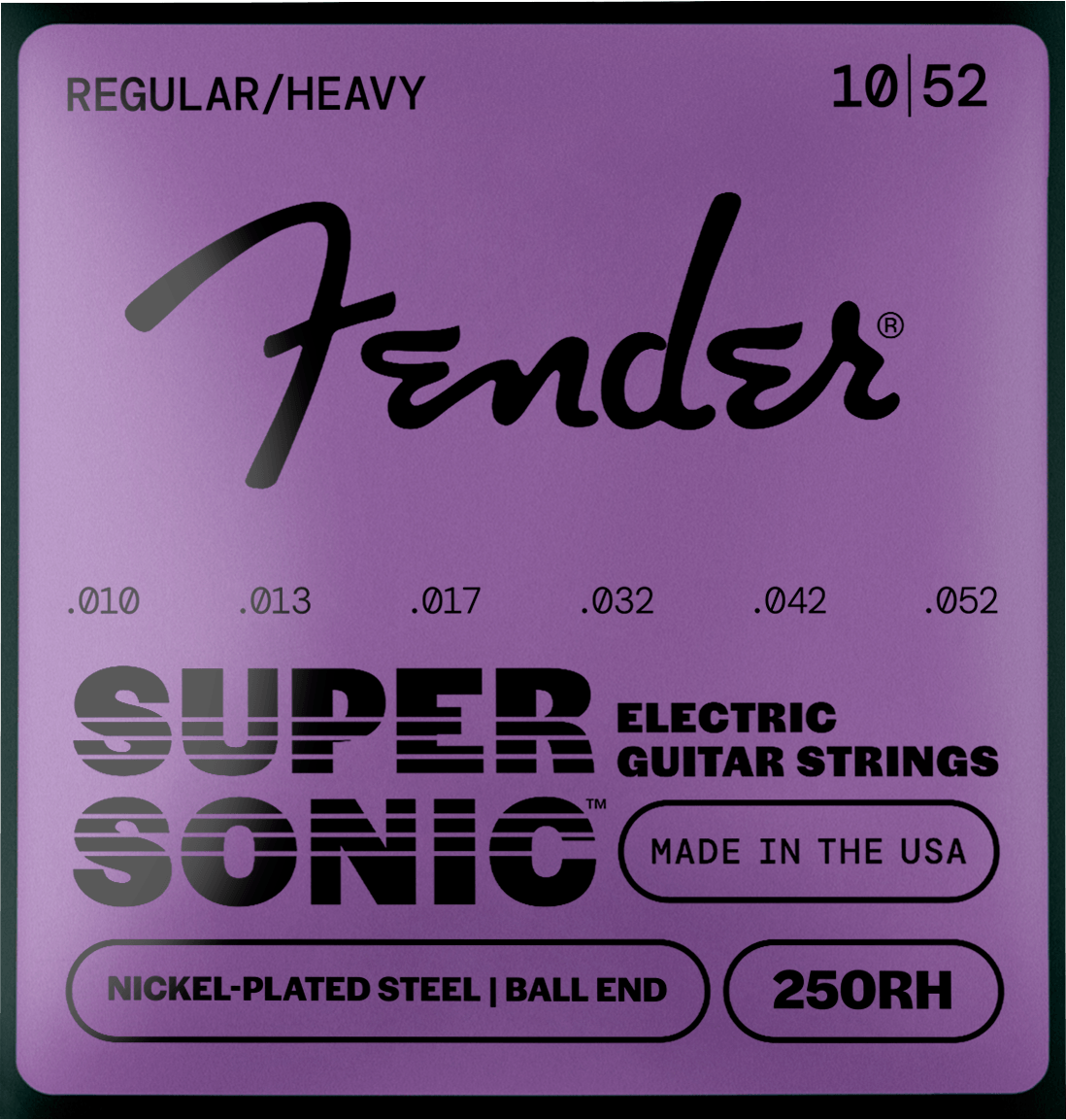 SuperSonic™ 250 Nickel-Plated Steel Guitar Strings
