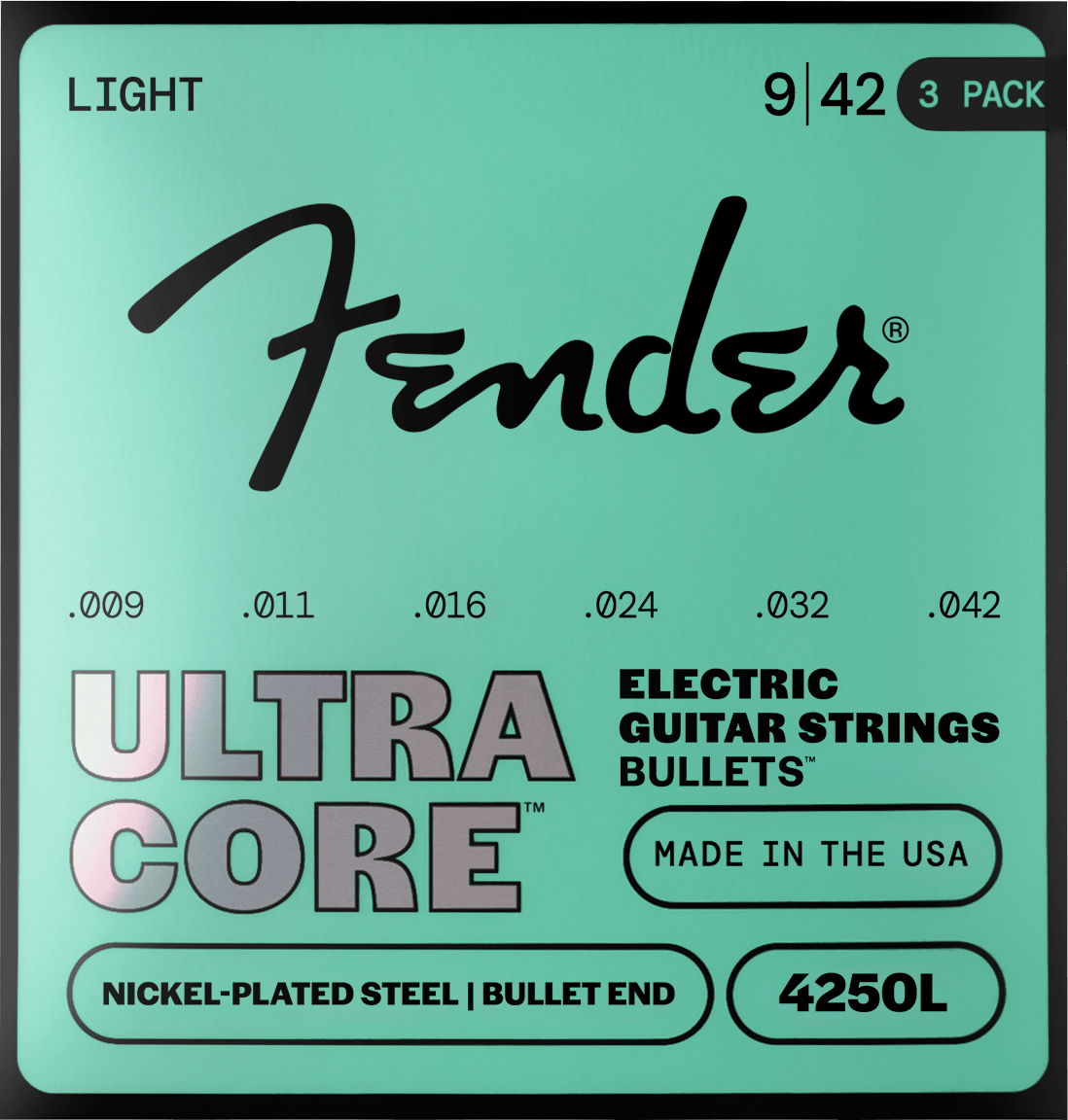 UltraCore™ 4250 Bullet Electric Guitar Strings (3-Pack)