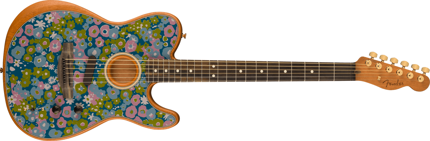 American Acoustasonic® Telecaster® Blue Flower