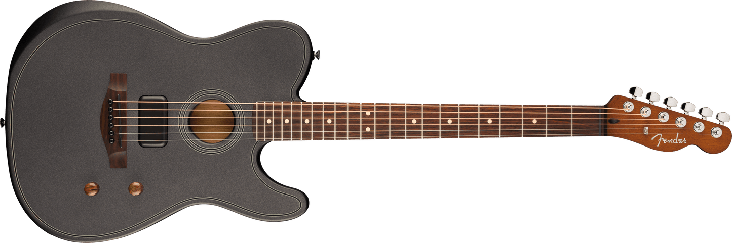 Limited Edition Acoustasonic® Standard Telecaster®, Charcoal Frost Metallic