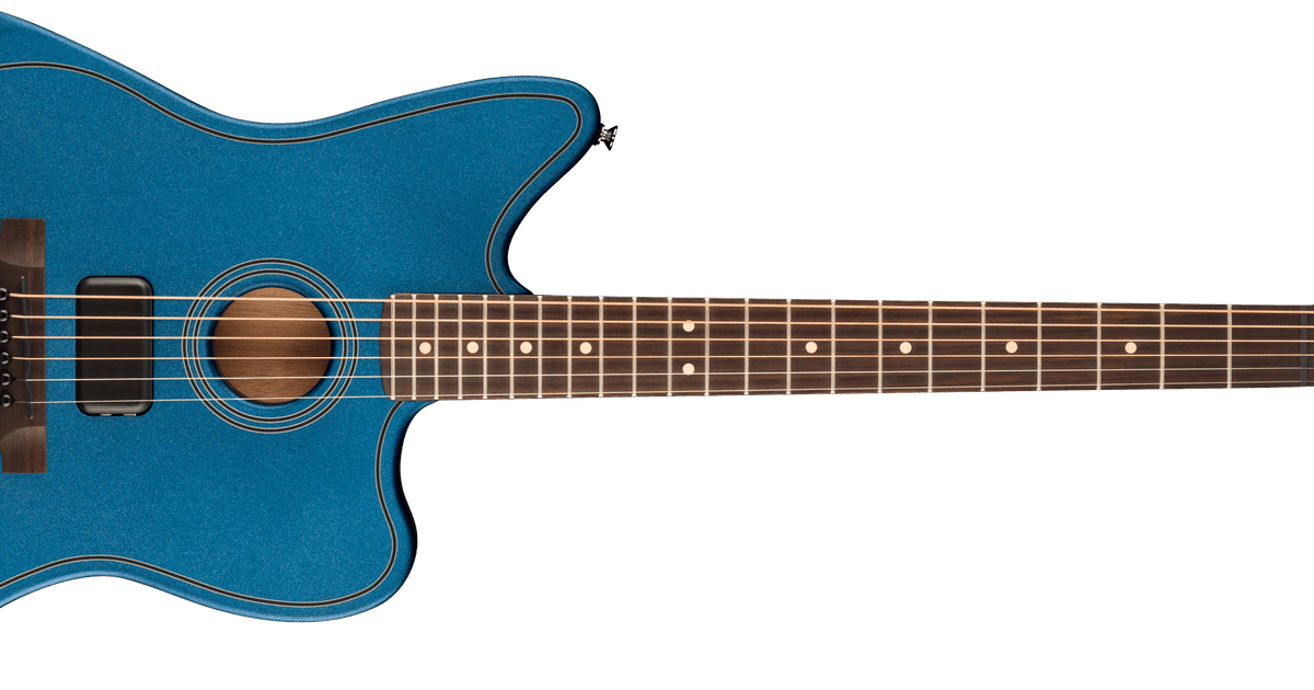 Limited Edition Acoustasonic® Standard Jazzmaster®, Lake Placid