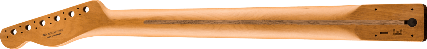 Satin Roasted Maple Fat Telecaster® Neck, 22 Medium Jumbo Frets, 9.5", U Shape