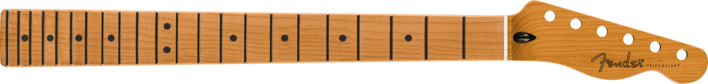缎面烤枫木 Telecaster 琴颈，22 个大号品丝，12 英寸，扁平椭圆形