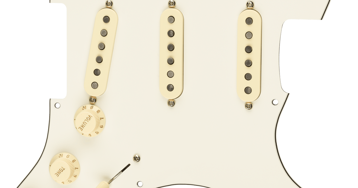 Pre-Wired Strat® Pickguard, Custom '69 SSS – Fender