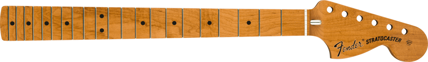 烤枫木 Vintera® Mod 70 年代 Stratocaster® 琴颈，21 个中型大号品丝，9.5 英寸“C”形