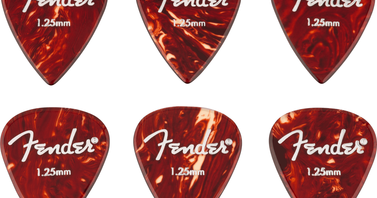 Aero Acrylic Picks – Fender