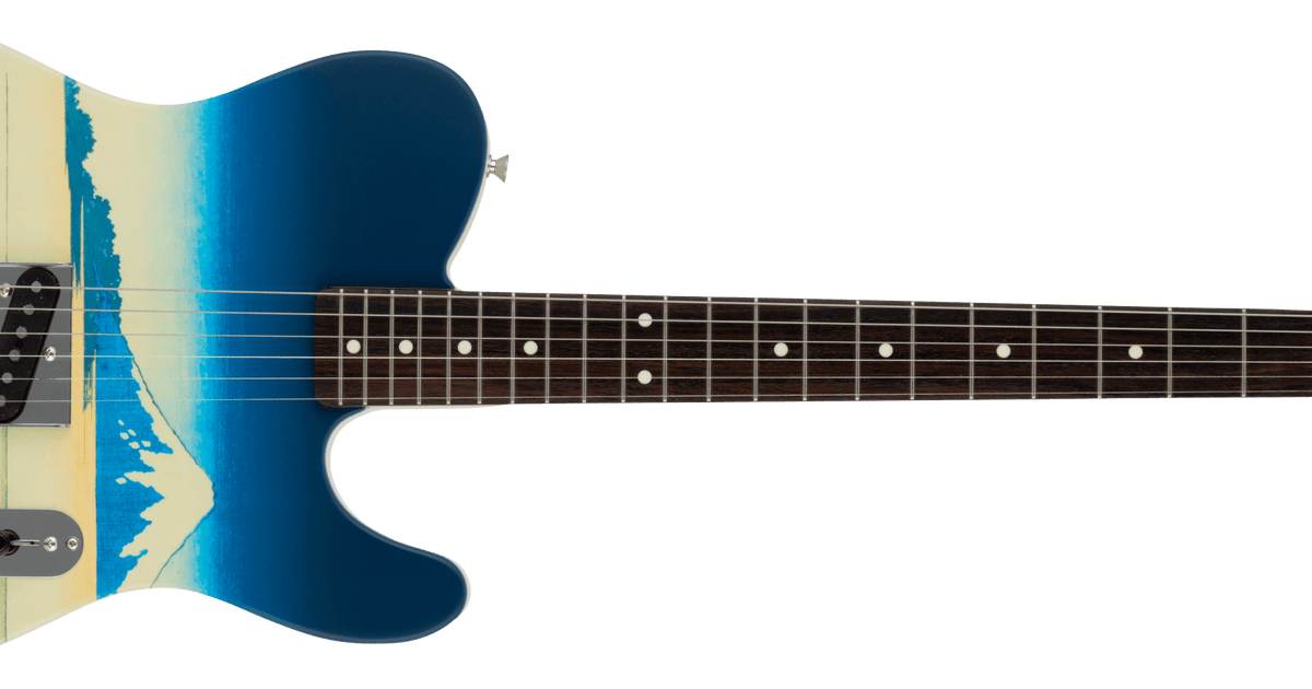 Made in Japan Art Canvas Esquire® Hokusai – Fender