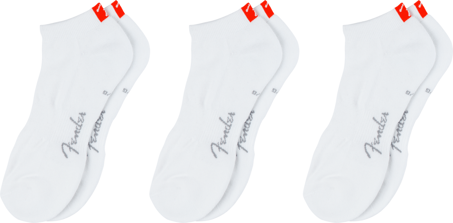 Fender® Back Tab Liner 袜套，3 件装